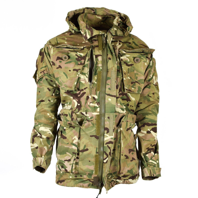 Véritable veste de combat militaire MTP de l'armée britannique, parka, blouson coupe-vent à capuche