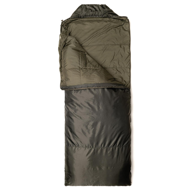 Snugpak Sleeping Bag 220cm Integrated Mosquito Net Compression Bag Olive