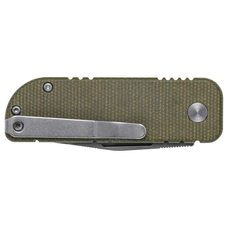 Couteau de poche pliant Fox Knives NU-BOWIE BF-758 MI Lame en acier inoxydable D2