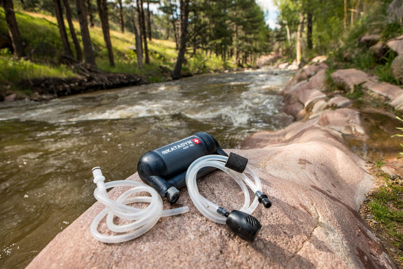 Filtre à eau Katadyn Hiker Pro Purification d'urgence longue durée pour camping