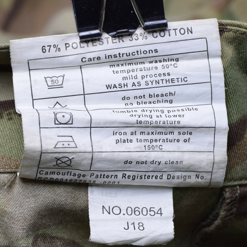 Pantalon de combat militaire britannique authentique MTP pour le terrain, pantalon cargo tempéré 