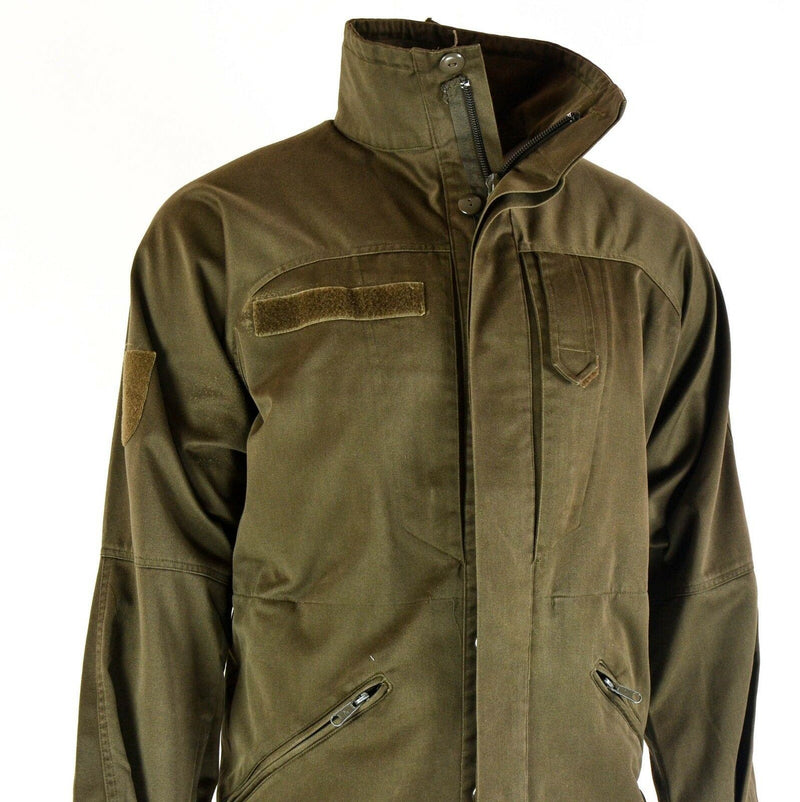 Veste de combat de montagne originale de l'armée autrichienne BH en ripstop militaire olive drab OD