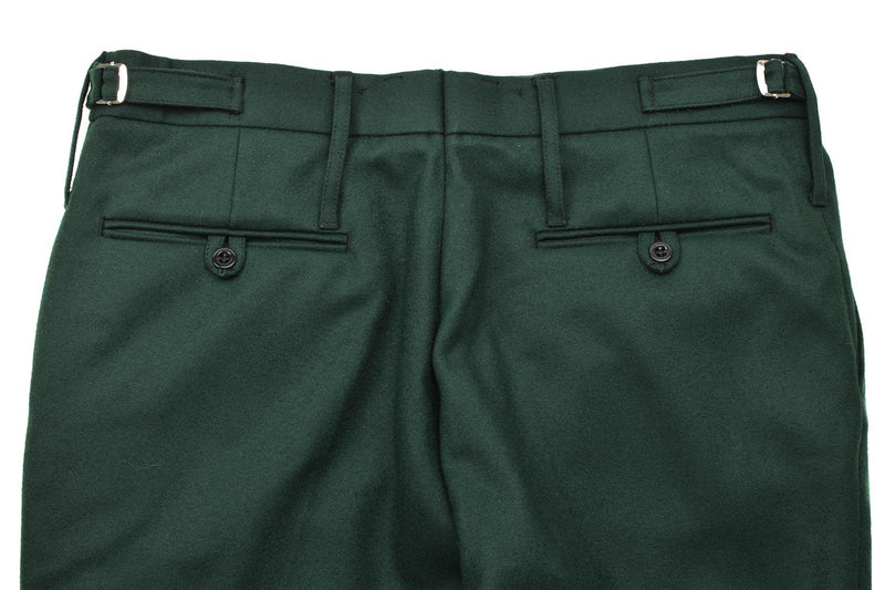 Robe originale des gardes du dragon royal militaires britanniques, pantalon vert en laine