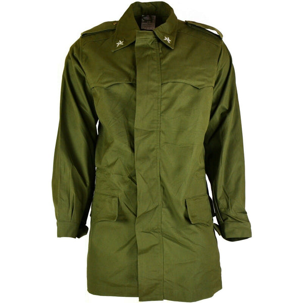 Veste militaire parka vert olive originale de l'armée italienne Manteau de surplus BDU