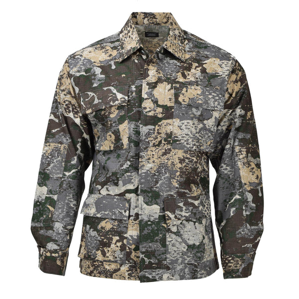 Veste tactique militaire US BDU MIL-TEC R/S camouflage uniforme ripstop