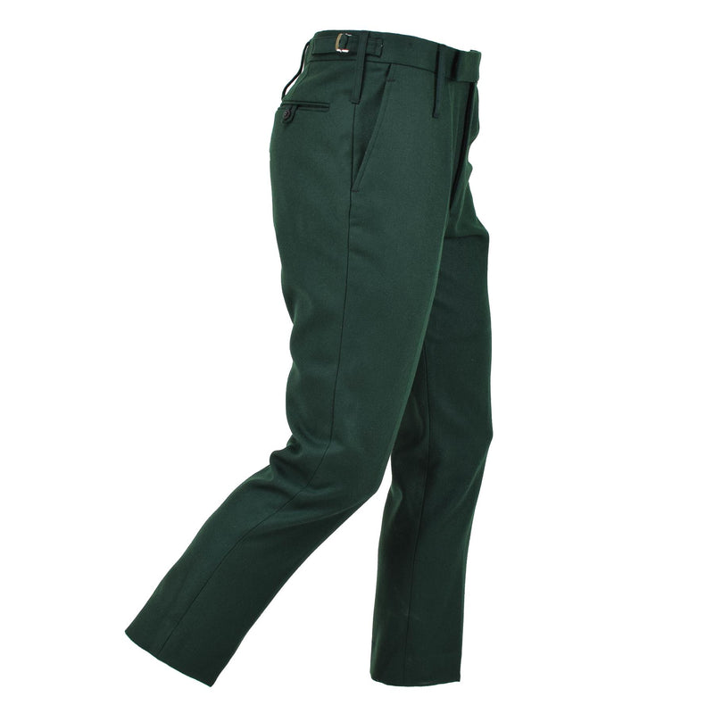 Robe originale des gardes du dragon royal militaires britanniques, pantalon vert en laine