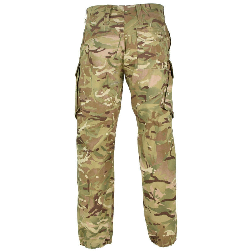 Pantalon de combat militaire britannique authentique MTP pour le terrain, pantalon cargo tempéré 