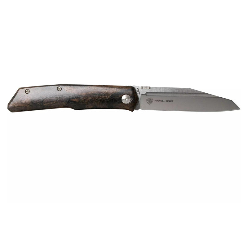 Couteau de poche pour homme Fox Knives Terzuola Design manche en ziricote satiné