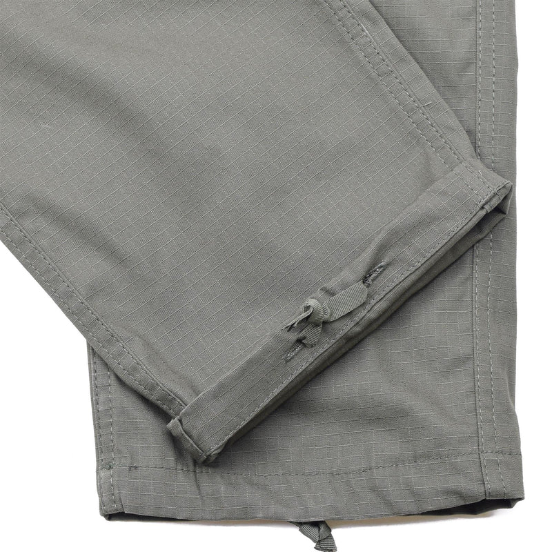 Pantalon BDU olive de style armée américaine de marque Mil-Tec pour troupes de campagne, pantalon ripstop