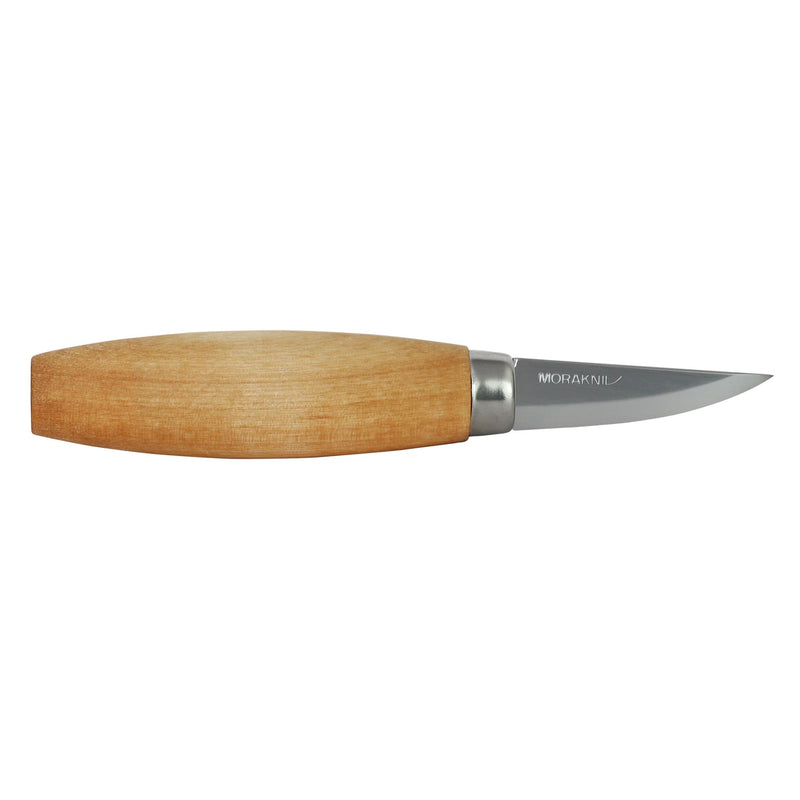 MORAKNIV Couteau de sculpture sur bois 120 outils de sculpture en acier au carbone pour le travail du bois