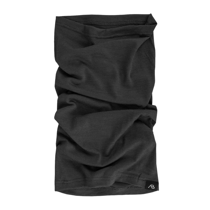 Foulard bandana multifonctionnel en laine mérinos de style militaire de marque Blochl noir NEUF