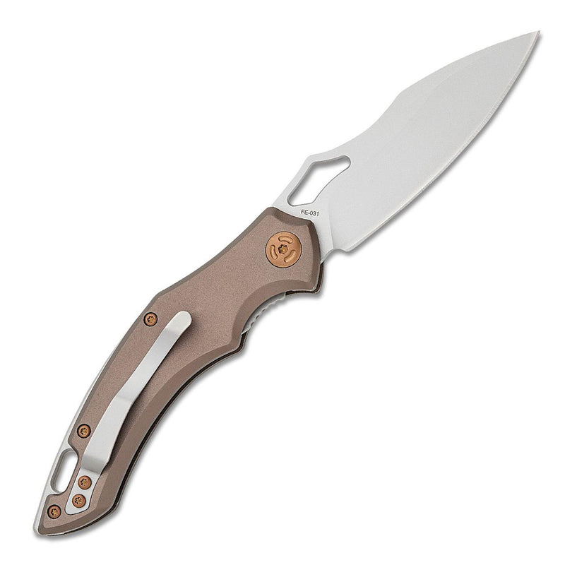 Couteau de poche pliant Fox Knives SPARROW Drop Point en acier inoxydable 9Cr13