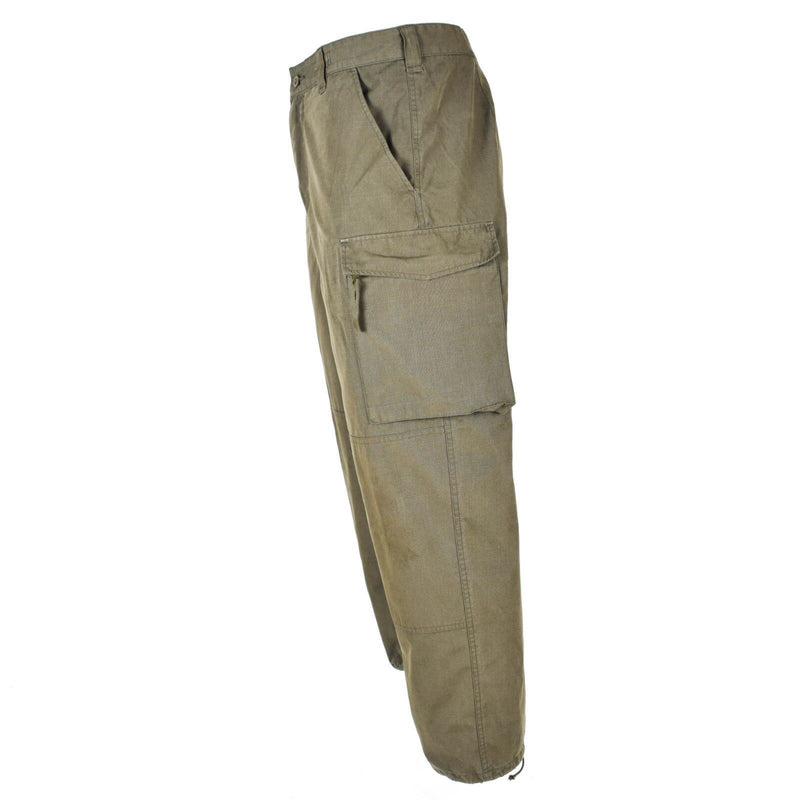 Pantalon de combat militaire autrichien authentique Rip stop OD Pantalon de combat militaire Olive BDU