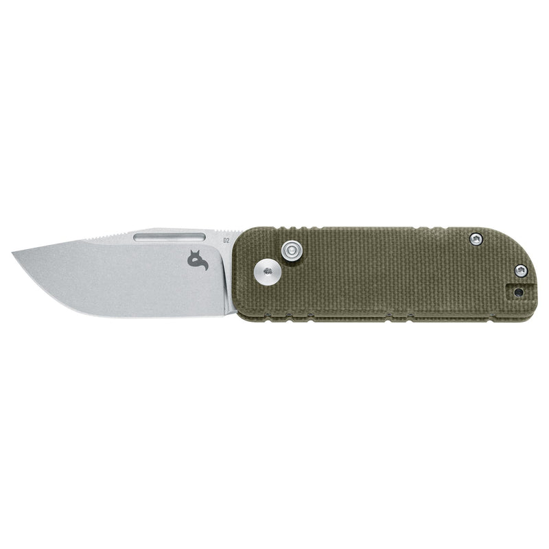 Couteau de poche pliant Fox Knives NU-BOWIE BF-758 MI Lame en acier inoxydable D2