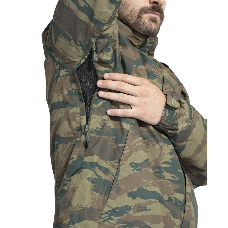 Veste camouflage militaire grecque en lézard PENTAGON GEN V3.0 armée imperméable chaude hiver