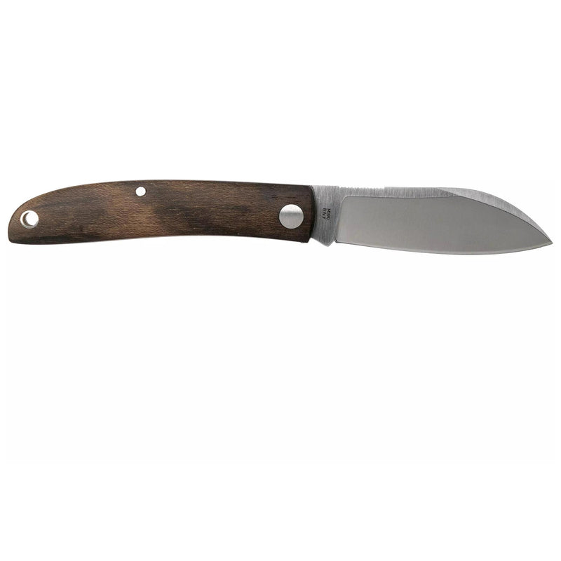 Couteau de poche Fox Knives LIVRI pied de mouton M390 acier manche bois verrouillage par joint coulissant