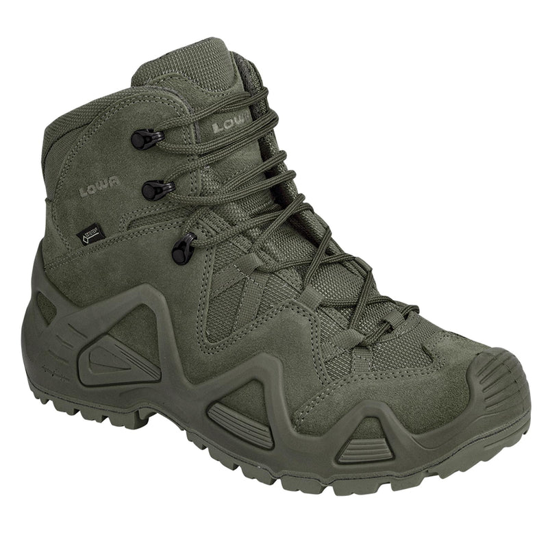 Lowa Zephyr GTX Mid TF Tactical Shoes Water Resistant GORE-TEX® Membrane Ranger Green