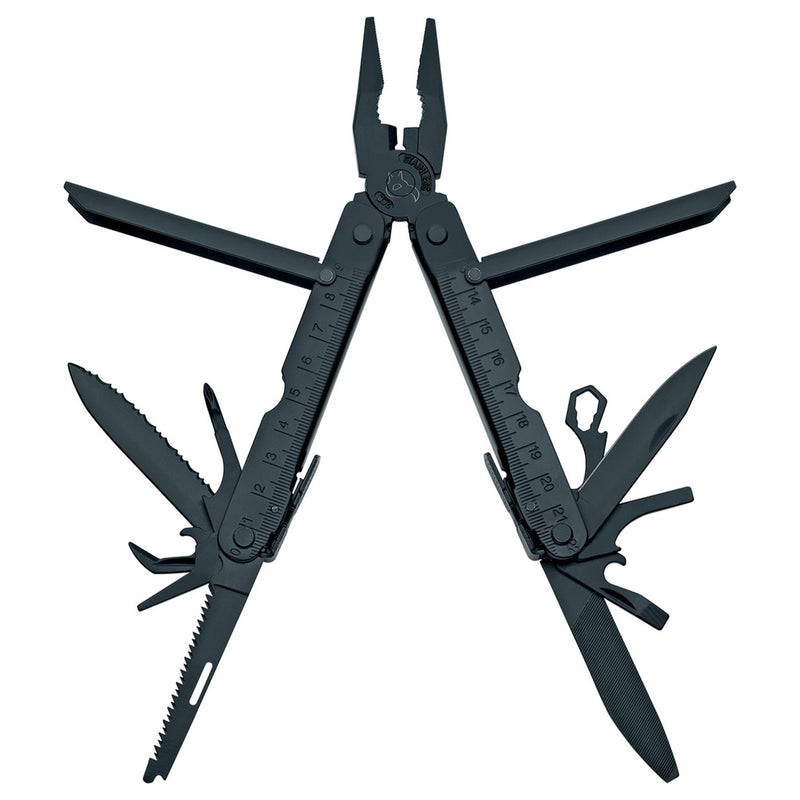 Couteau de poche multifonction Fox Knives ENFORCER BF-200 en acier inoxydable noir