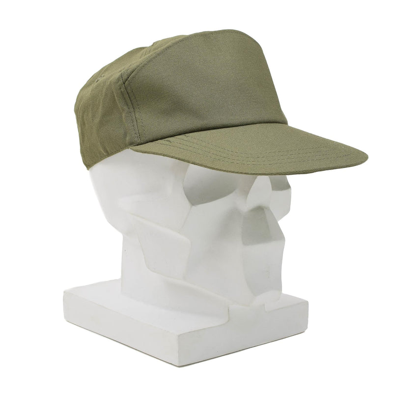 Casquette de pilote militaire italienne originale, design classique, utilisation tactique, olive durable