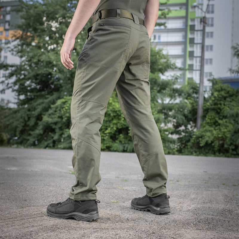 Pantalon tactique de qualité militaire M-TAC Pantalon ripstop résistant à l'eau Olive