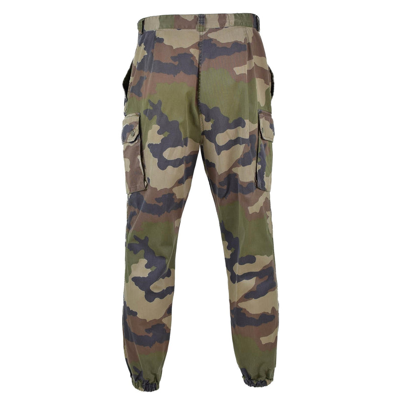 PANTALON DE COMBAT AUTHENTIQUE DE L'ARMÉE FRANÇAISE F2 MILITARY CCE CAMO CARGO FIELD TROUSERS