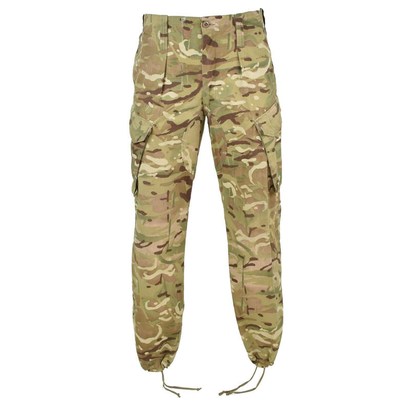 Pantalon de combat militaire britannique authentique MTP pour le terrain, pantalon cargo tempéré 