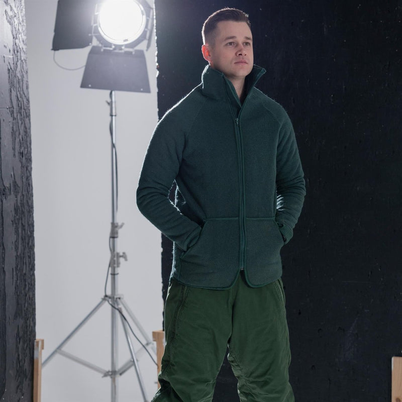 Veste de campagne de marque de l'armée néerlandaise parka doublure thermique polaire militaire temps froid