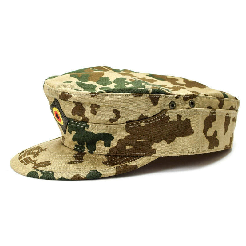 Véritable casquette tropicale de l'armée allemande originale BW, chapeau militaire camouflage désert NEUF