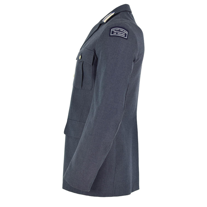 Veste d'uniforme de cérémonie originale de l'armée britannique, bleu de parade, édition militaire des forces aériennes