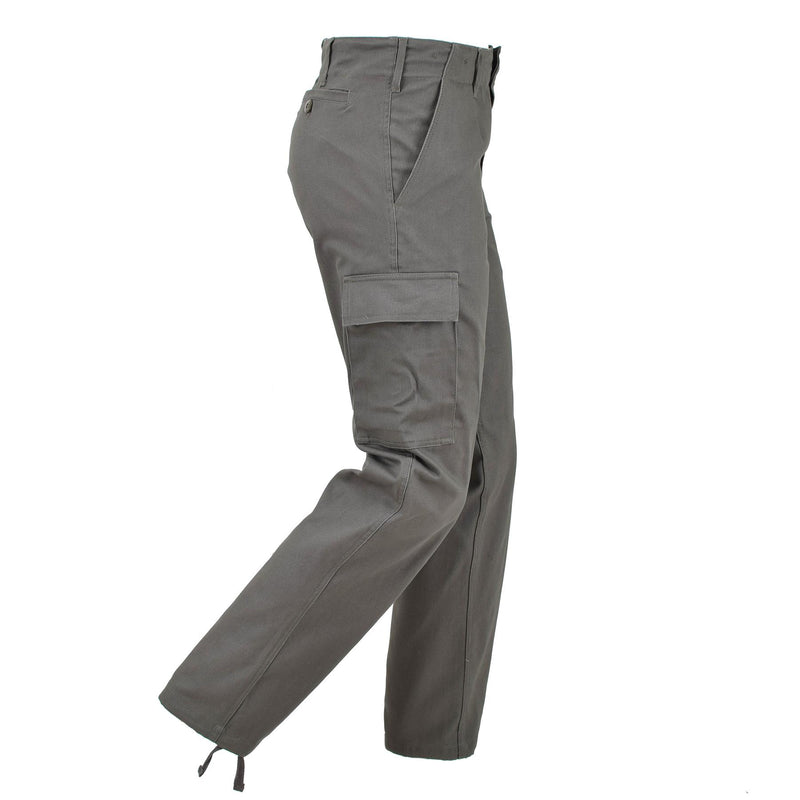 Pantalon de style moleskine militaire allemand, réplique de pantalon d'uniforme de combat olive NEUF