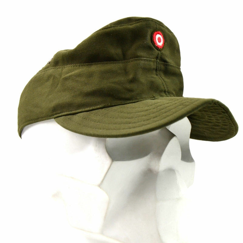 Casquette militaire de l'armée autrichienne d'origine, chapeau de combat autrichien, vert olive, OD, NEUF