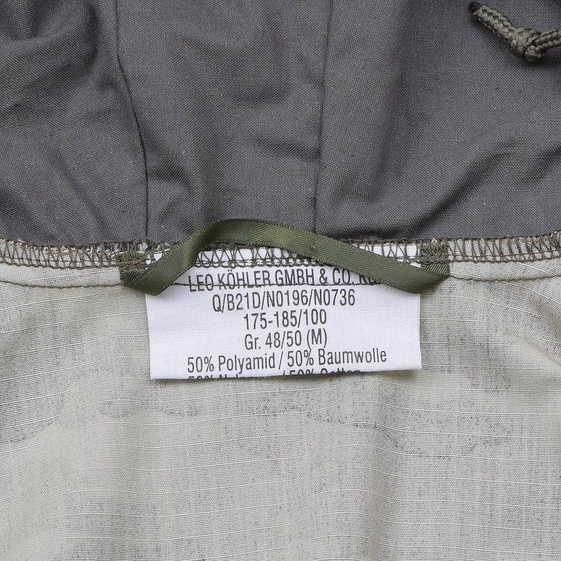 Veste de camouflage militaire tactique Leo Kohler en ripstop multicam