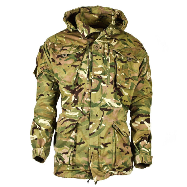 Véritable veste de combat militaire MTP de l'armée britannique, parka, blouson coupe-vent à capuche