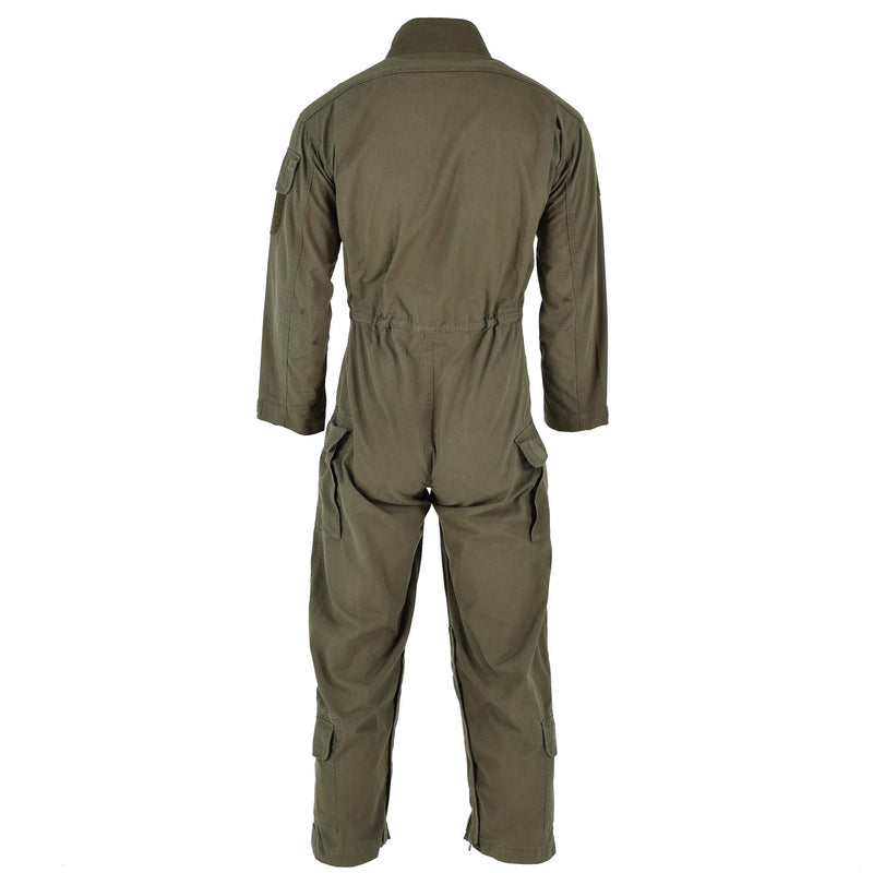 Combinaison de l'armée autrichienne originale en ripstop vert olive, surplus militaire