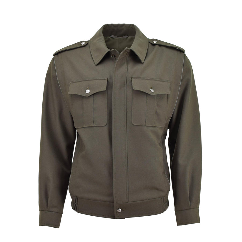 Veste de chemisier militaire tchèque originale pour troupes de campagne, blouson décontracté de l'armée olive, NEUF