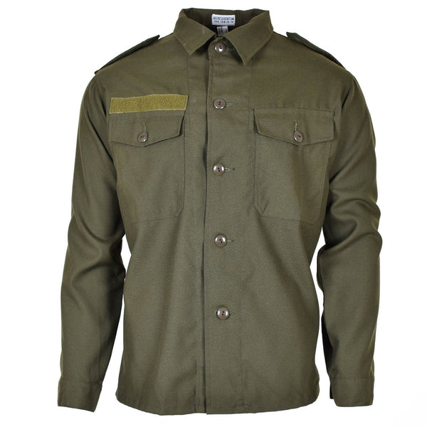 Chemise de combat originale de l'armée autrichienne BH militaire vert olive BDU Field NEUF