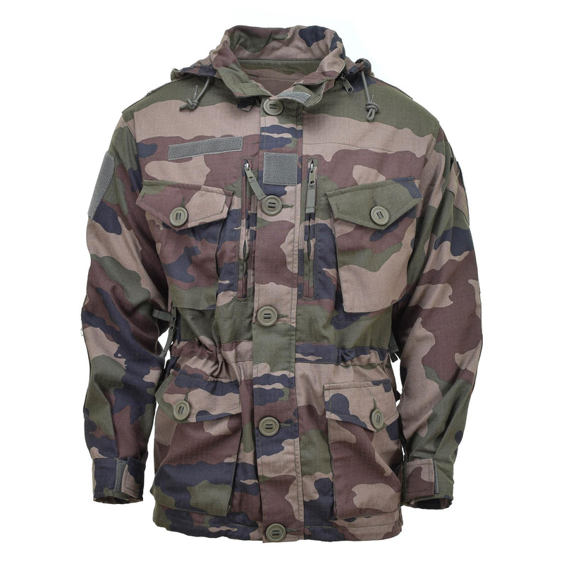 Veste de combat militaire française authentique Felin F3 CCE ripstop à capuche surplus NEUF