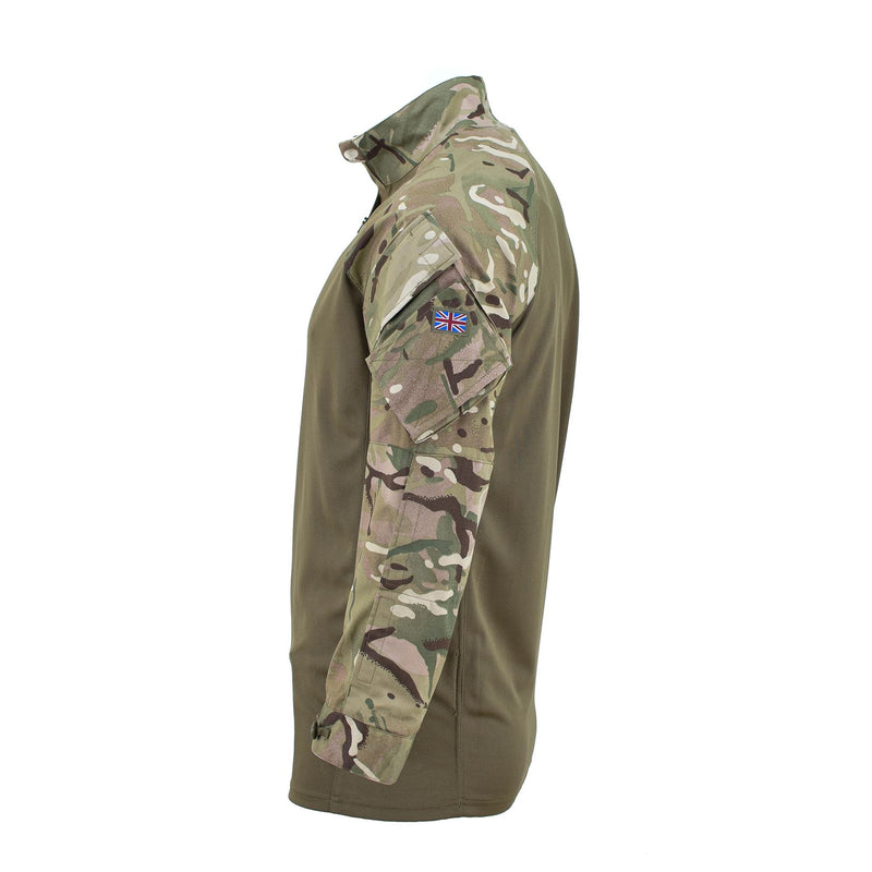 Chemise militaire britannique originale Coolmax sous-vêtement MTP armure tactique UBAC NEUF