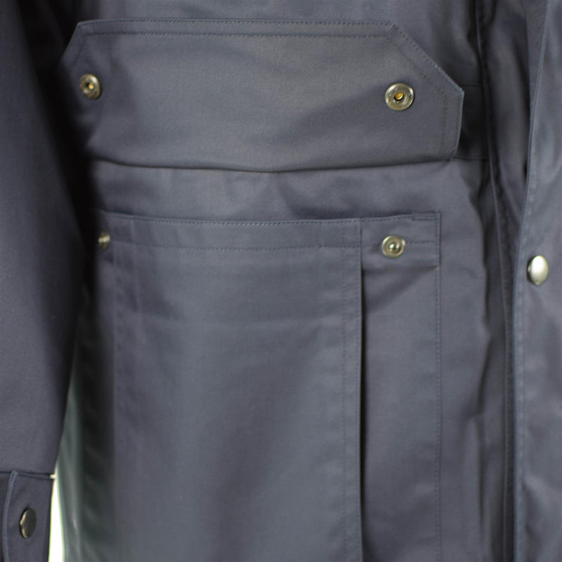 Parka originale de la police néerlandaise, doublure de veste chaude bleue, surplus militaire, NEUF