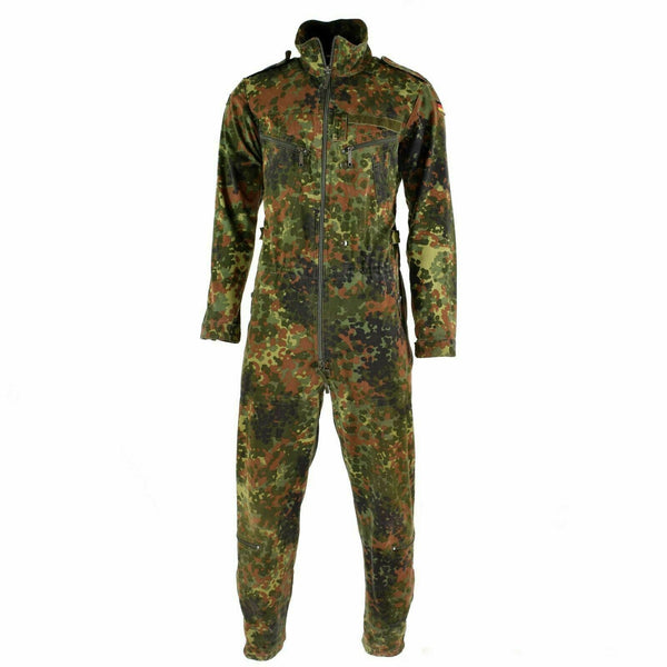 Combinaison de combat originale de l'armée allemande, combinaison de camouflage flecktarn, combinaison de tankiste