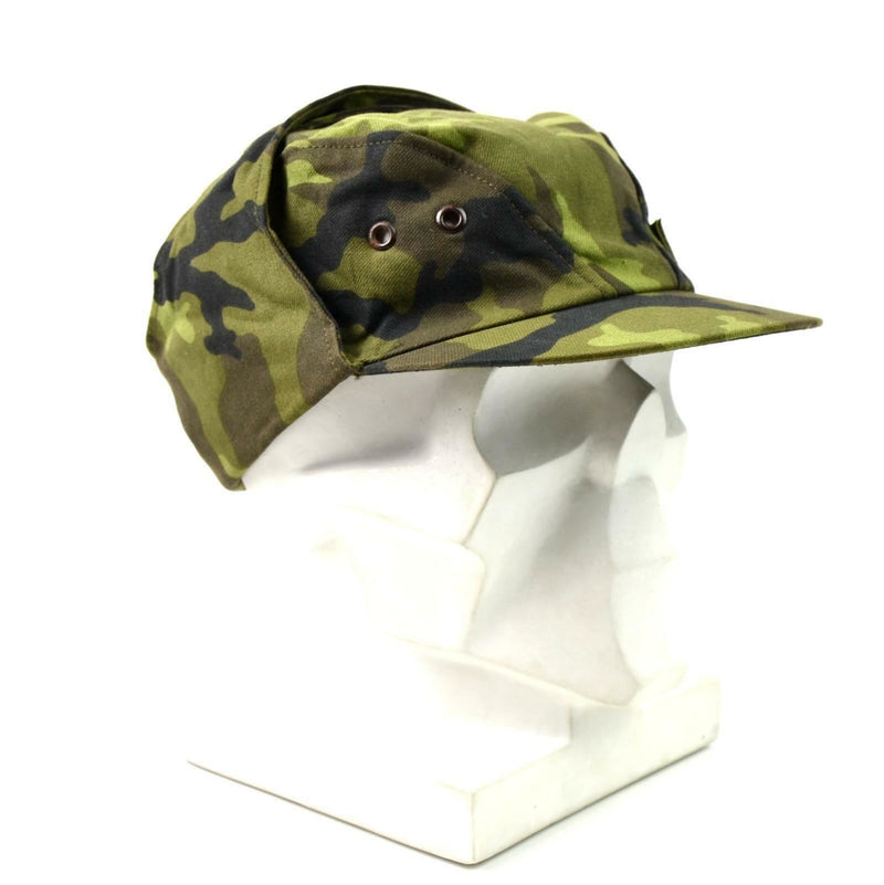 Casquette militaire originale de l'armée tchèque M 95 camouflage CZ chapeau de combat sur le terrain woodland NEUF