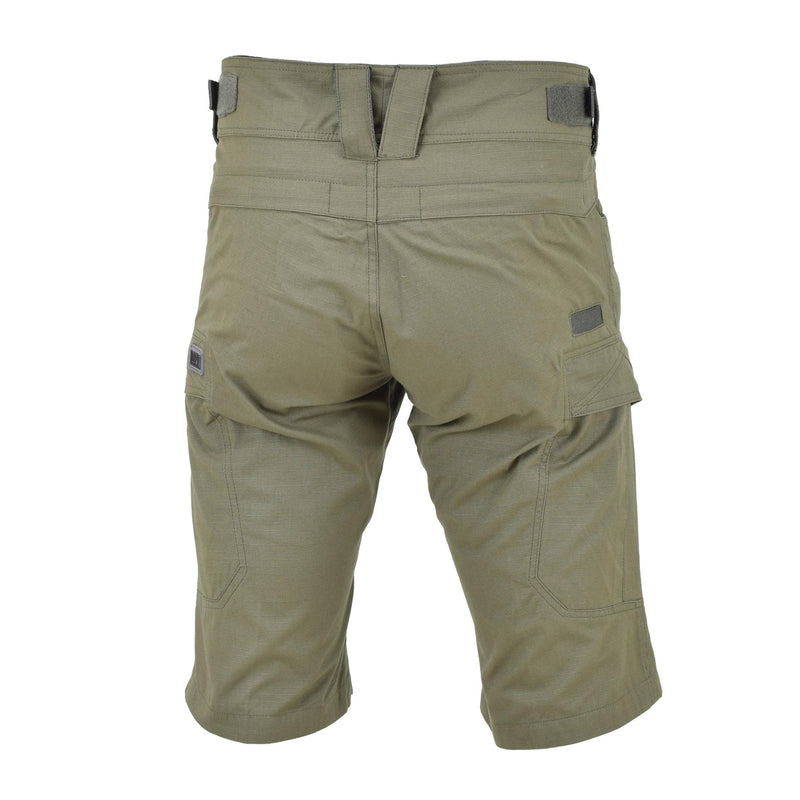 Short de style militaire de marque MFH bermuda en coton robuste ripstop olive uniforme NEUF