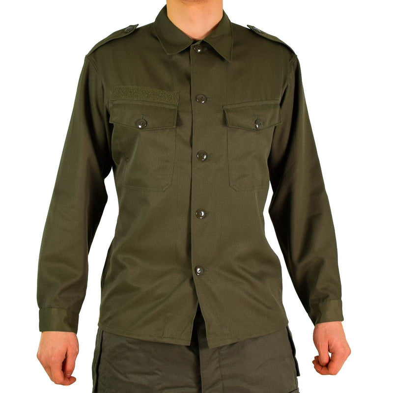 Chemise de combat originale de l'armée autrichienne BH militaire vert olive BDU Field NEUF