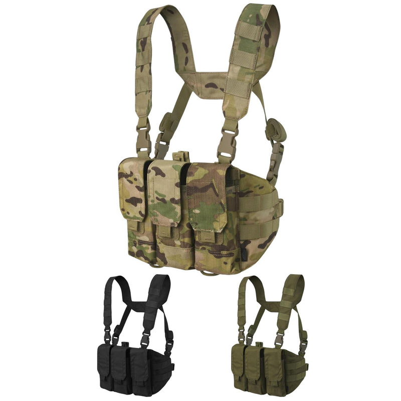 Gilet thoracique Helikon-Tex Chicom Cordura Molle pochette universelle pour chargeur armée