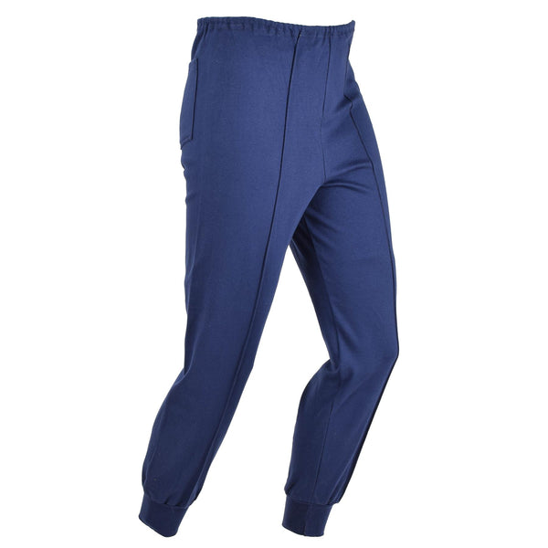 Pantalon de survêtement bleu sport original de l'armée de l'air italienne, pantalon vintage de sport NEUF