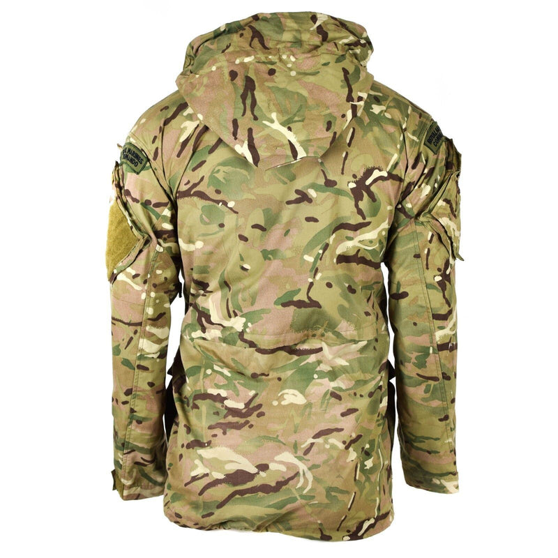 Véritable veste de combat militaire MTP de l'armée britannique, parka, blouson coupe-vent à capuche