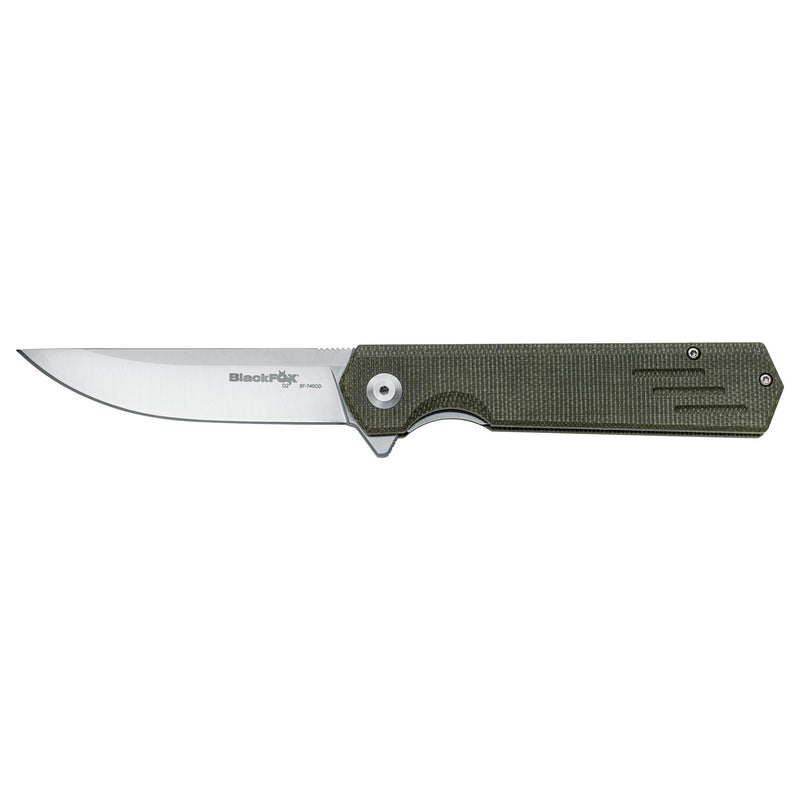 Couteau de poche pliant Fox Knives REVOLVER BF-740 OD en acier inoxydable D2 Micarta