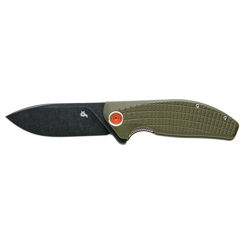 Couteau de poche pliant Fox Knives ACUTUS BF-764 OD Lame en acier inoxydable D2