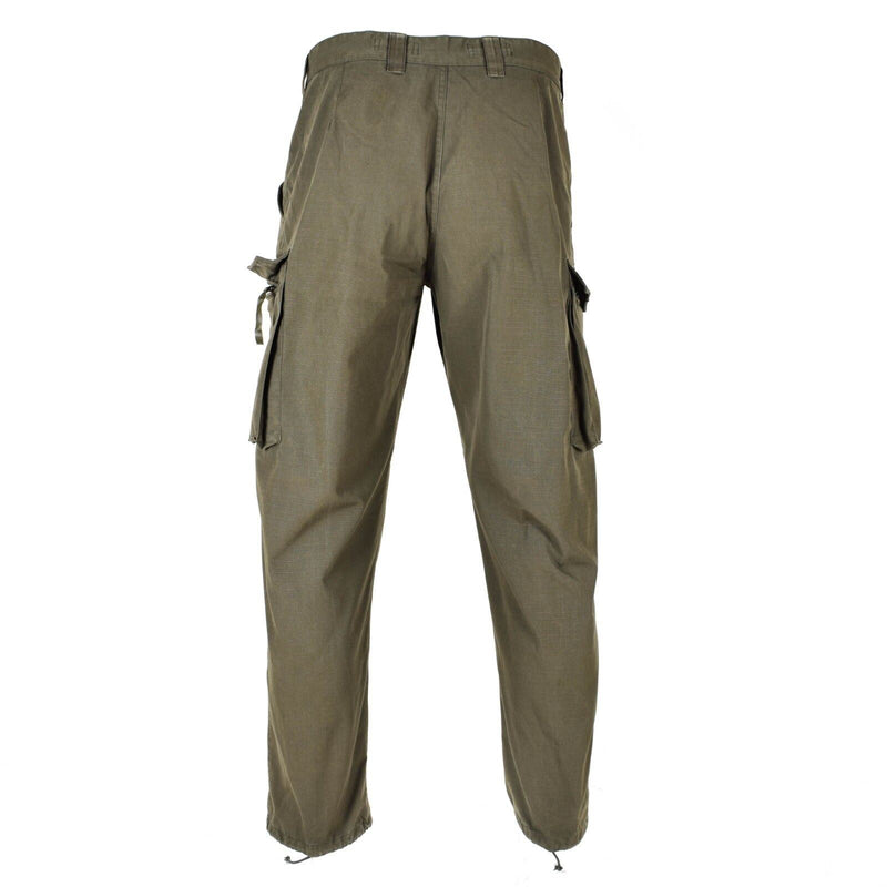 Pantalon de combat militaire autrichien authentique Rip stop OD Pantalon de combat militaire Olive BDU