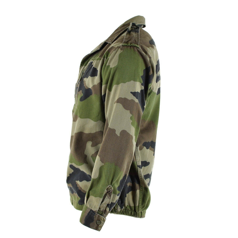 Véritable veste de combat F2 de l'armée française fatigue camouflage CE surplus militaire